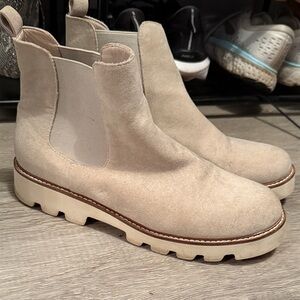 Chunky Suede Boots